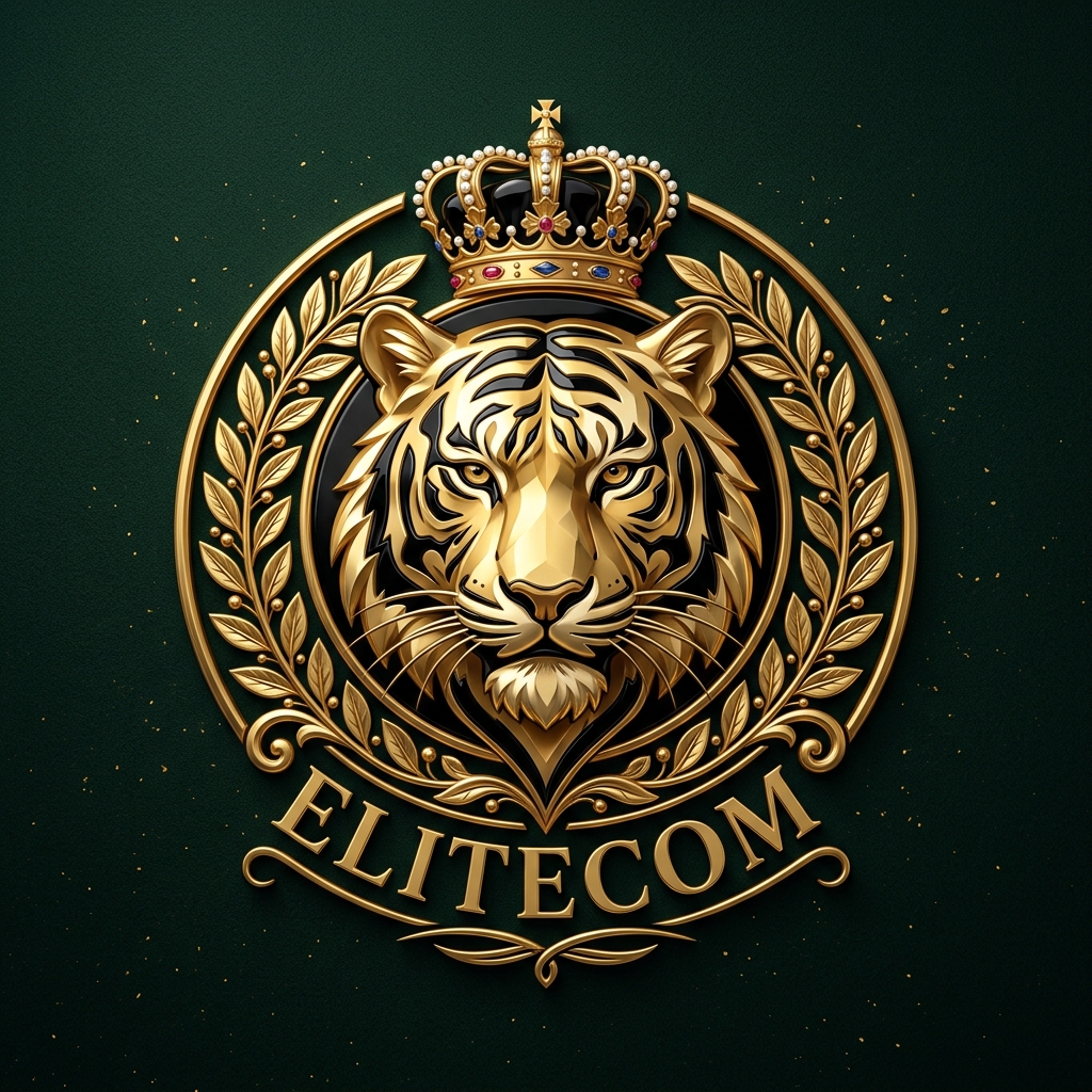 The Royal Bengal Golden Tiger Crest